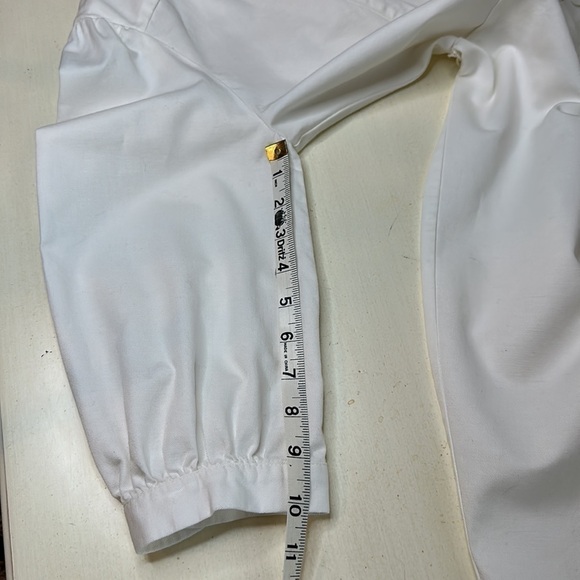 Zara Linen Blend V Neck Midi Dress Size XS - Picture 14 of 16